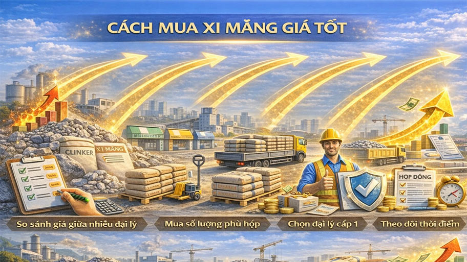 Cách mua xi măng giá tốt