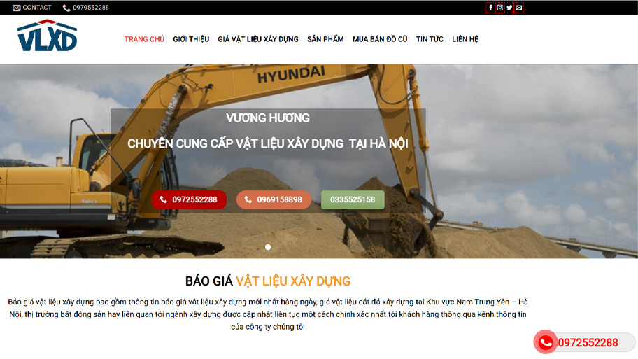 Công ty vật liệu xây dựng Hương Vương