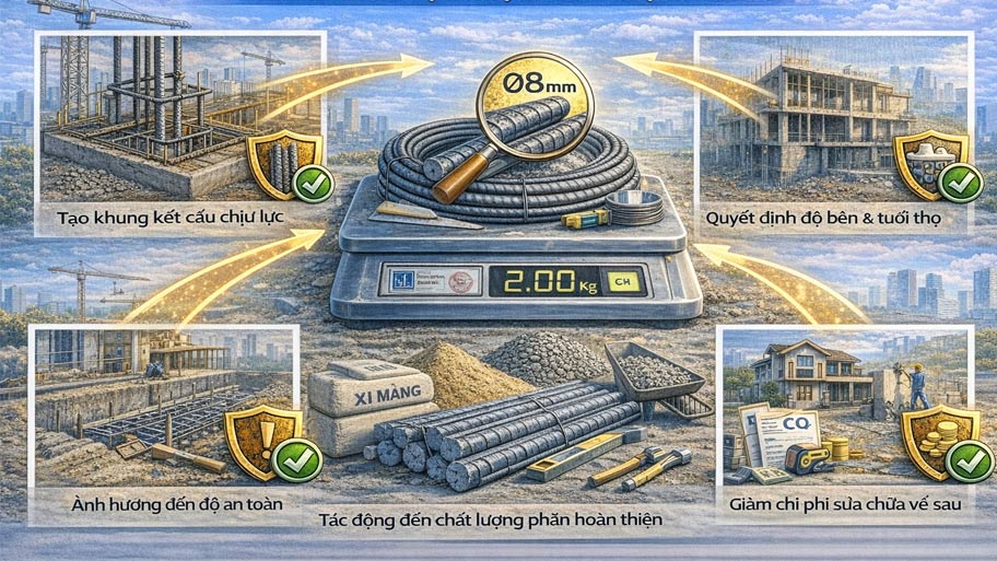 Sai lầm thường gặp khi chọn vật liêu xây dựng thô