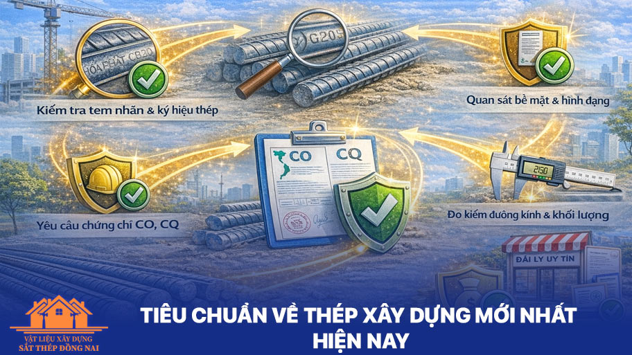 Tiêu chuẩn về thép xây dựng