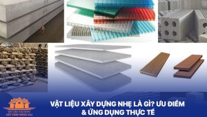 Vật liệu xây dựng nhẹ