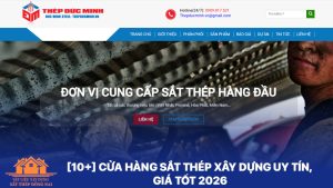 Cửa hàng sắt thép xây dựng