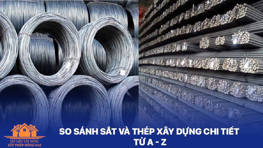 So sanh sắt và thép