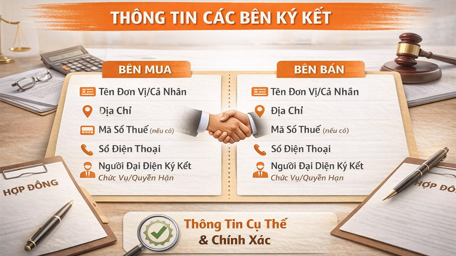 Thông tin các bên ký kết